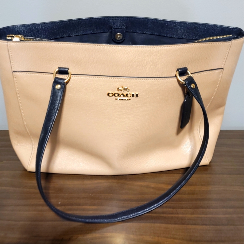 COACH Tan Tote Purse